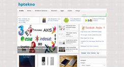 Desktop Screenshot of hptekno.com
